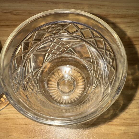 Set of 2 Vintage Hazel Atlas Big Top Peanut Butter Sherbet Glasses. No Flaws - Picture 2 of 4